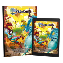 Livro Físico e Digital Faz de Conta RPG